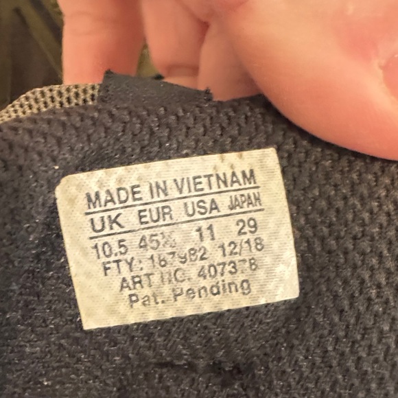 Salomon Men's Athletic Shoes - Dark Green and Black - Picture 2 of 8